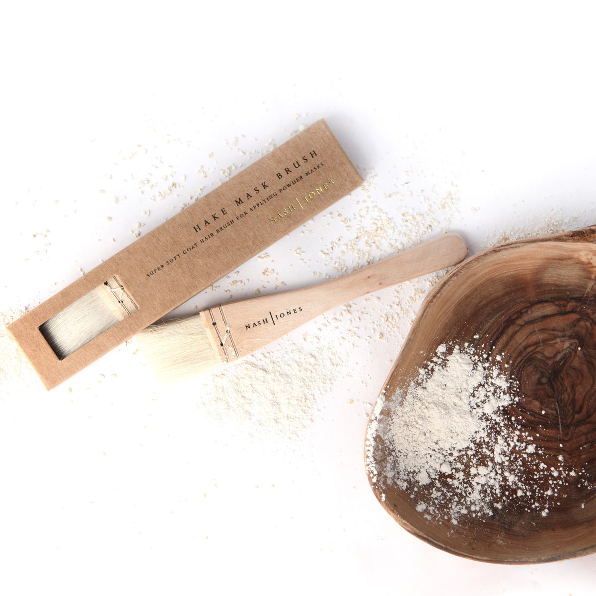 Nash & Jones natural mask brushes