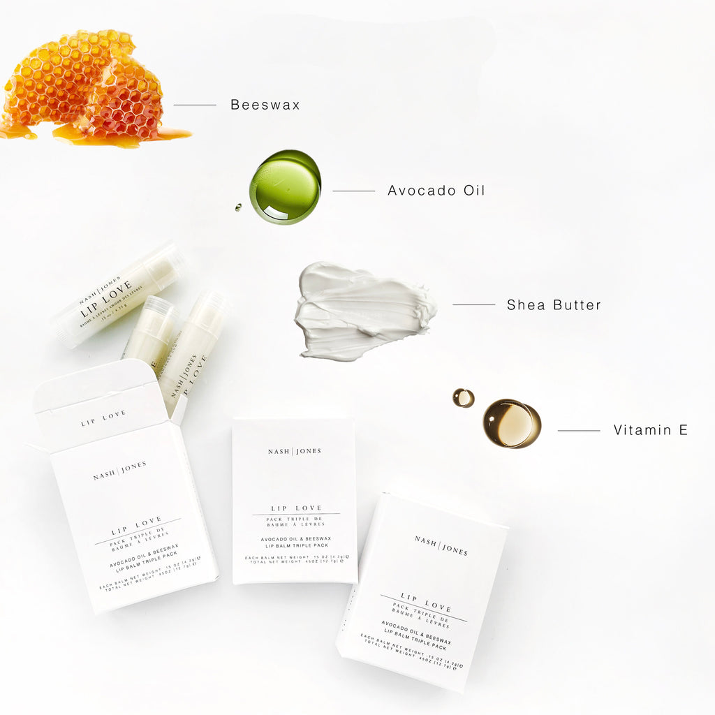 Nash & Jones Lip Love triple pack