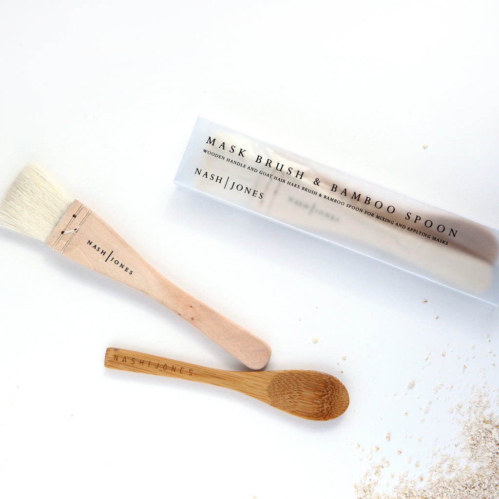 Nash & Jones mask spoon and brush